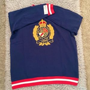 Ralph Lauren Big & Tall Fleece Graphic Sweatshirt